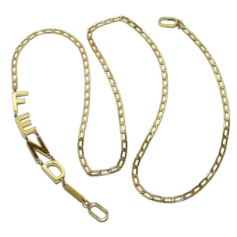 FENDI Necklace/Belt Figaro Chain - Picture 4 of 14